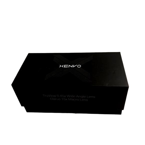 Xenvo Pro Lens Kit TruView 0.45x Wide Angle & Clarus 15x Macro Lens Travel Case - Picture 2 of 9